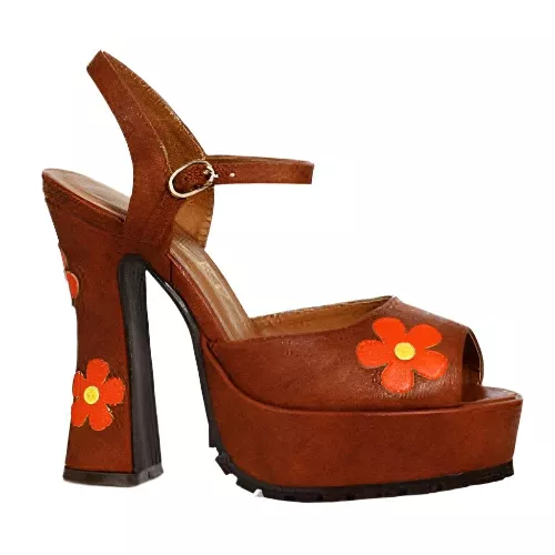 Daisy Doll Heel Open-Toe Women's Shoes