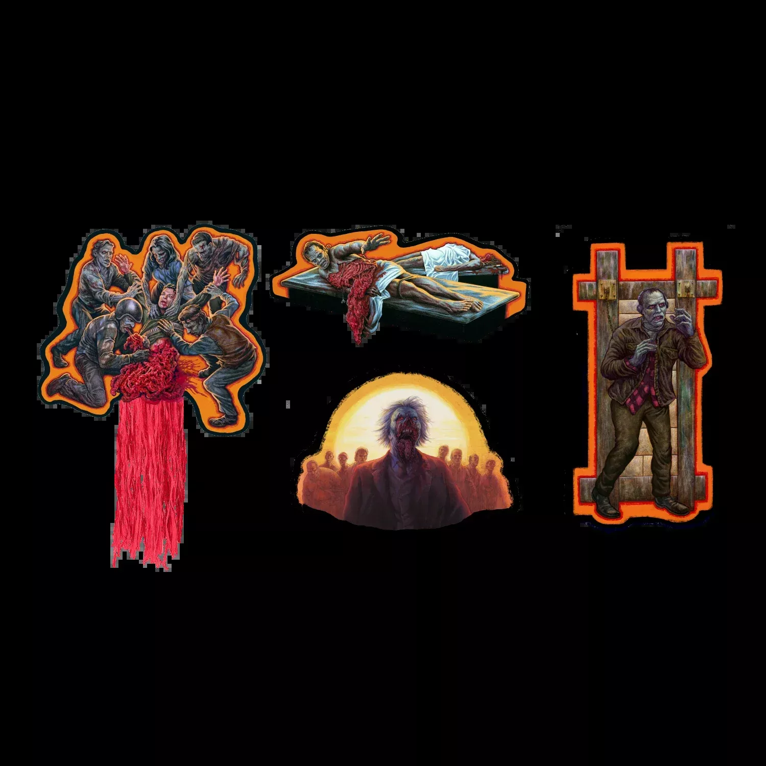 Day of the Dead (1985) Wall Decor Cutouts