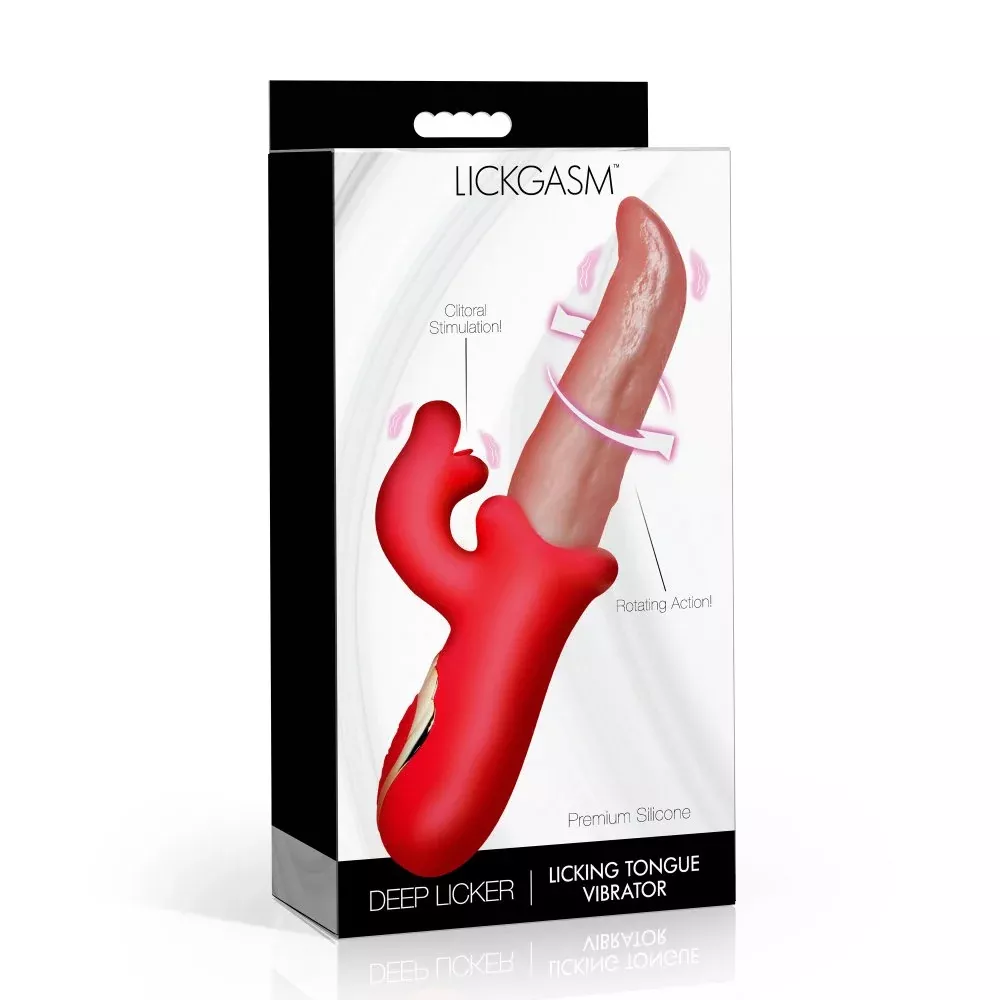 Deep Licker Licking Tongue Vibrator