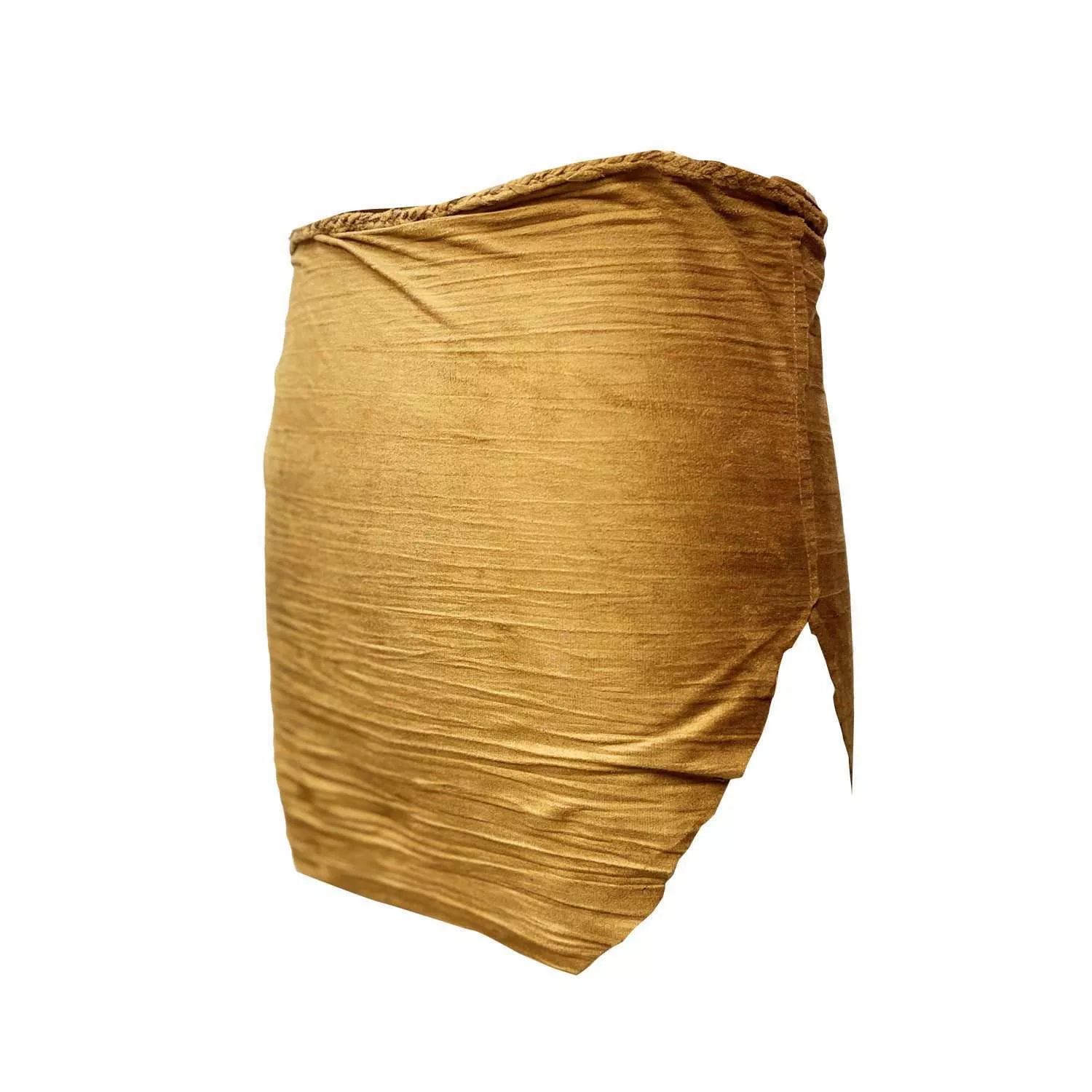 Deluxe Brown CrimpedLoin Cloth