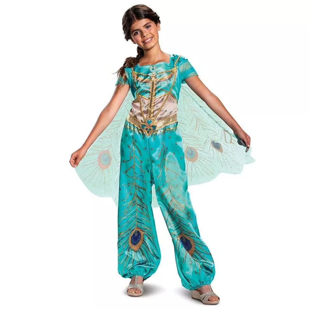 Deluxe Disney Aladdin Jasmine Child Costume