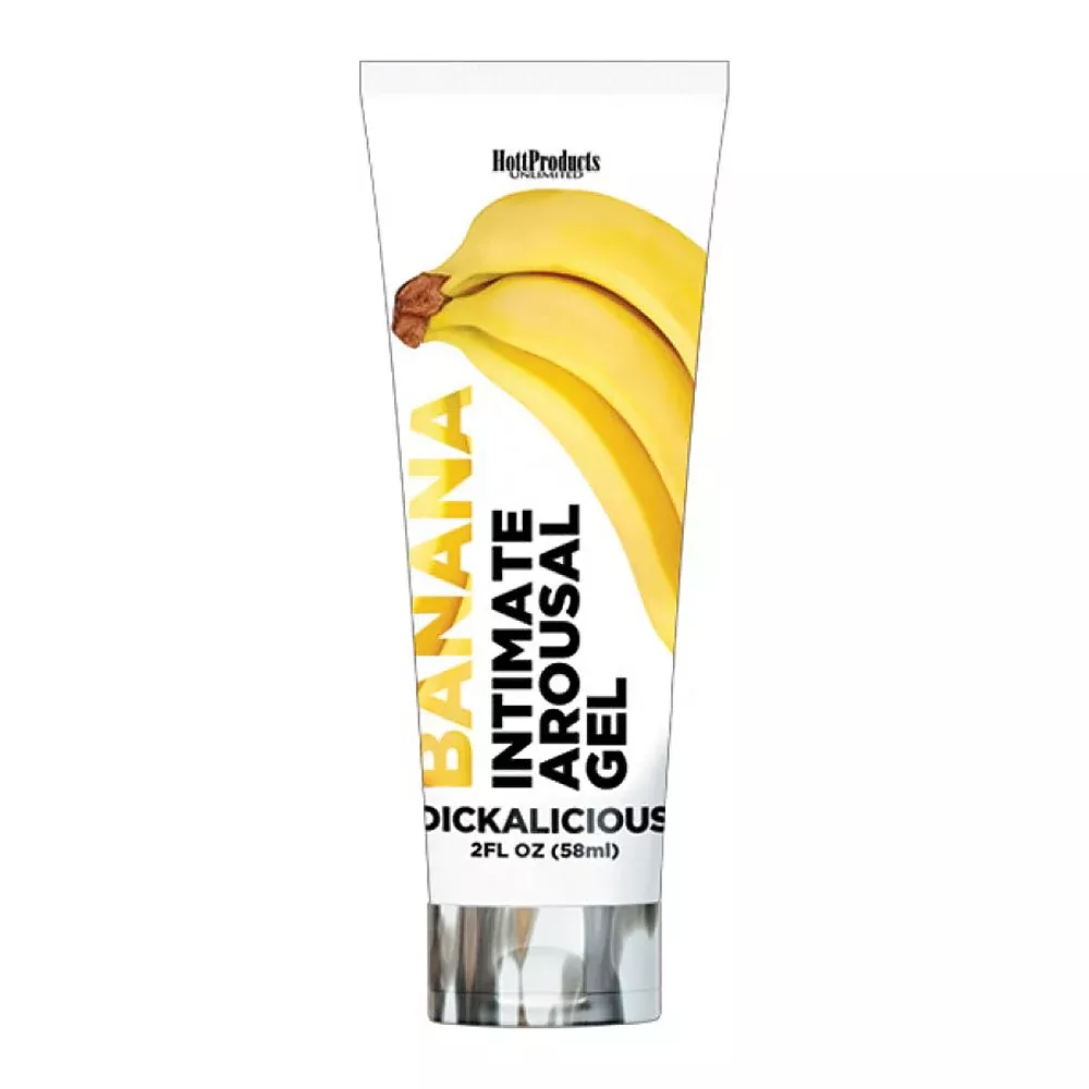 Dickalicious Intimate Arousal Gel Banana 2 oz.