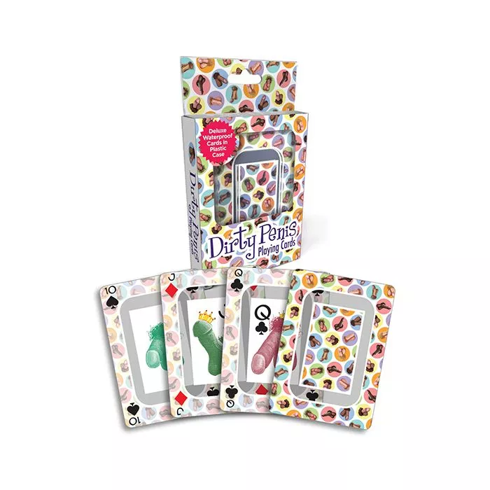 Dirty Penis Waterproof Playing Cards