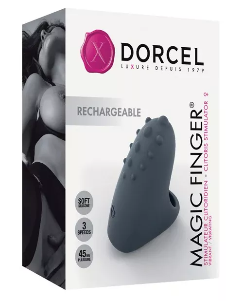 Dorcel Rechargeable Magic Finger Vibrator - Black