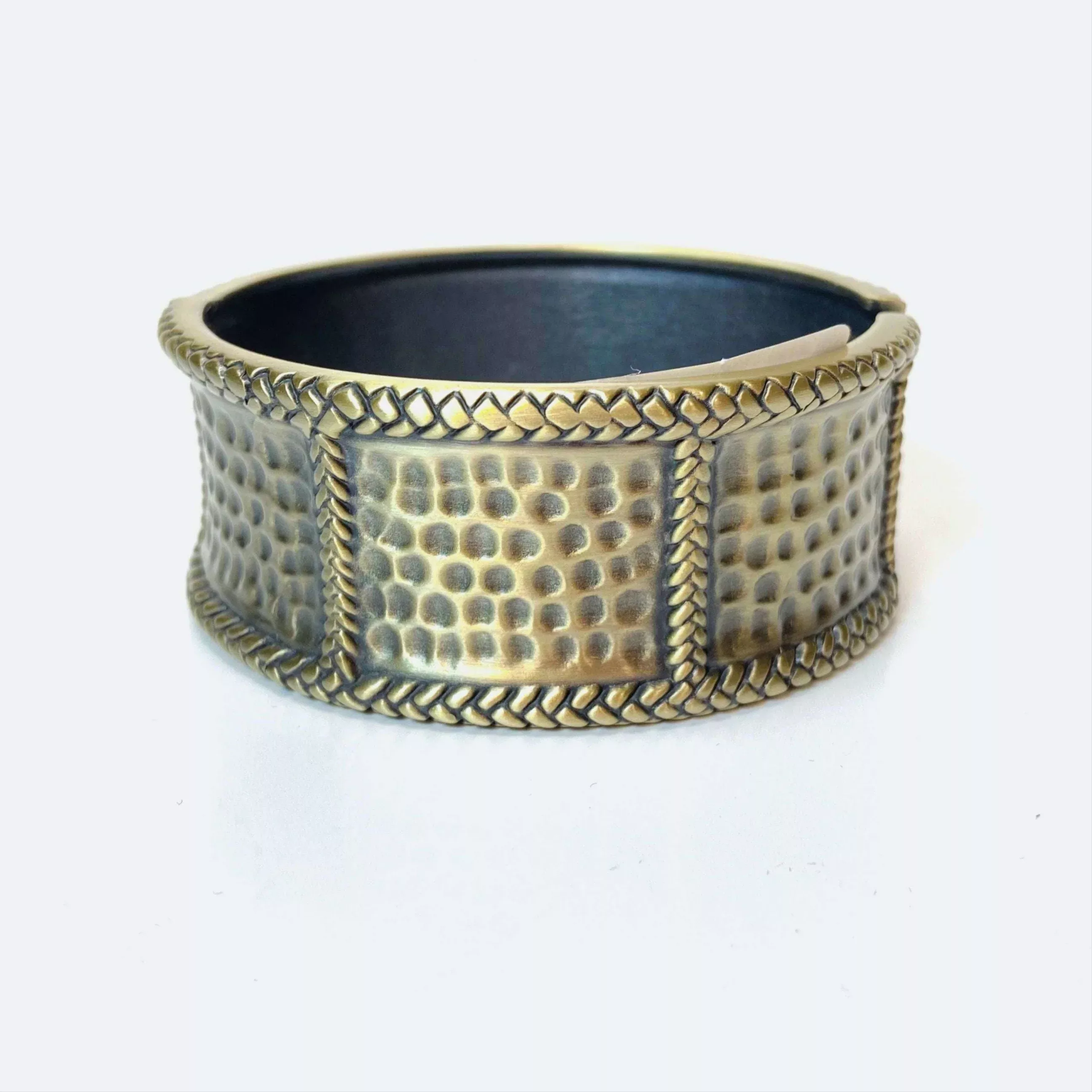 Dotted Brass Bracelet