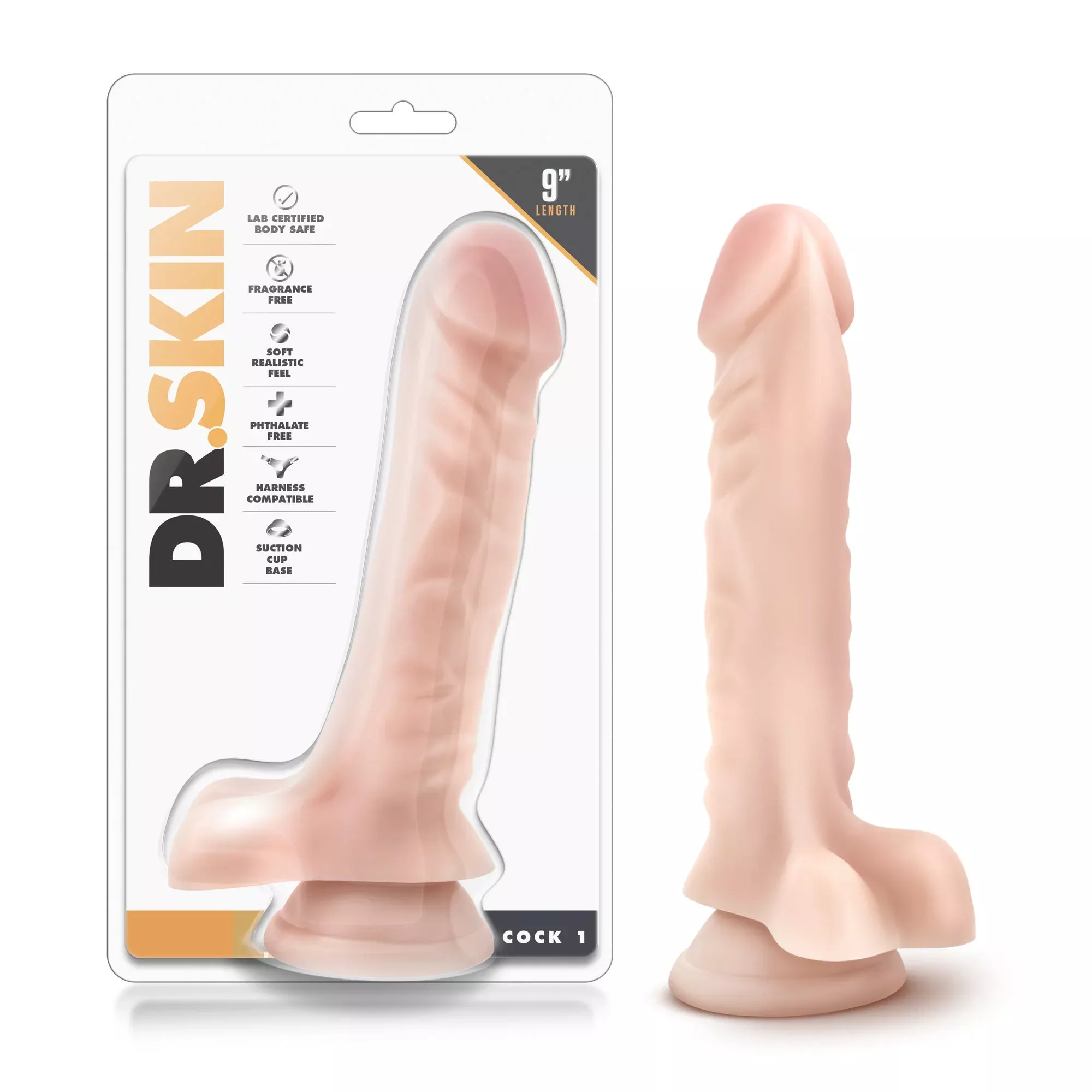Dr. Skin - Realistic- Cock 1 - 9 Inches