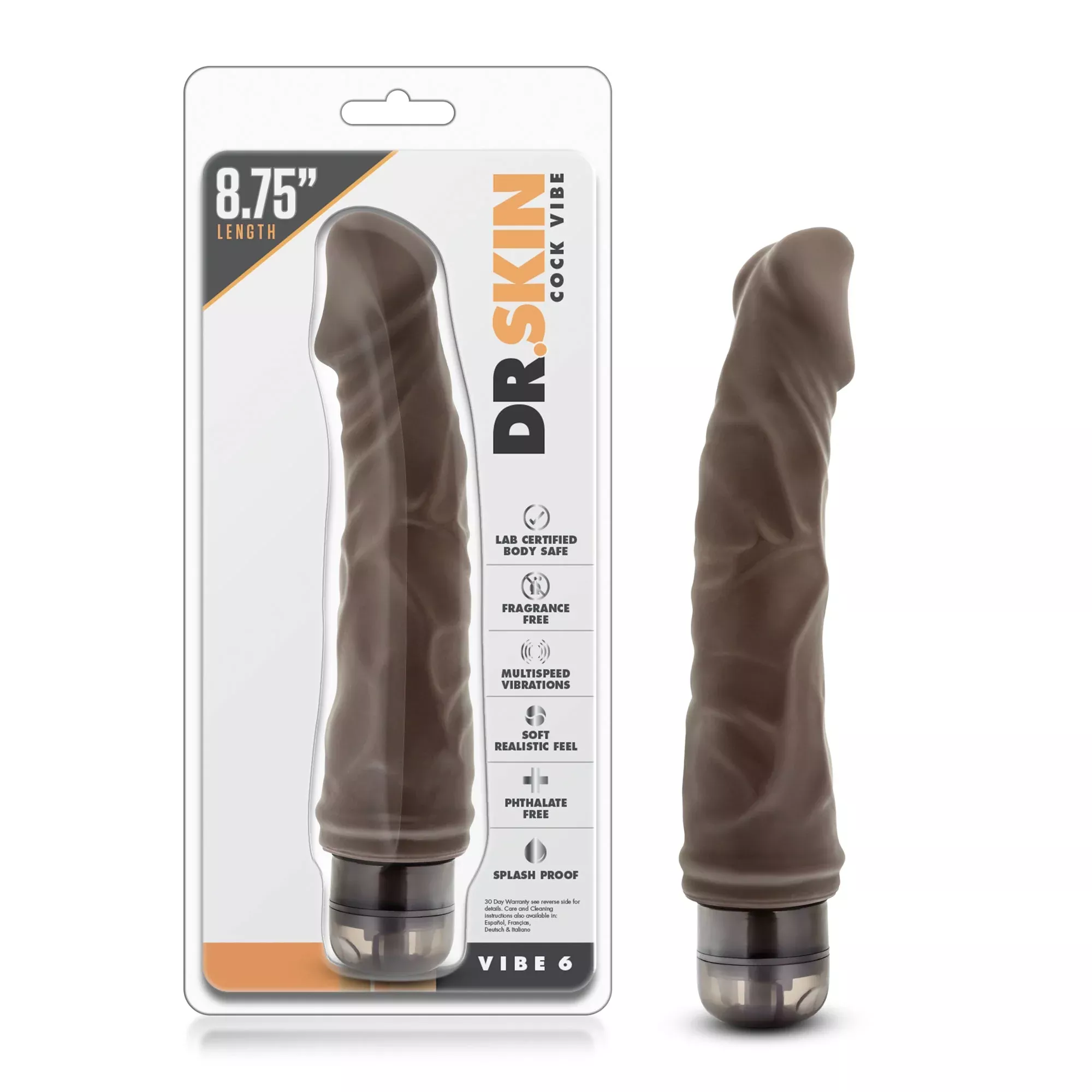 Dr. Skin - Realistic- Skin Vibe 6 - Chocolate
