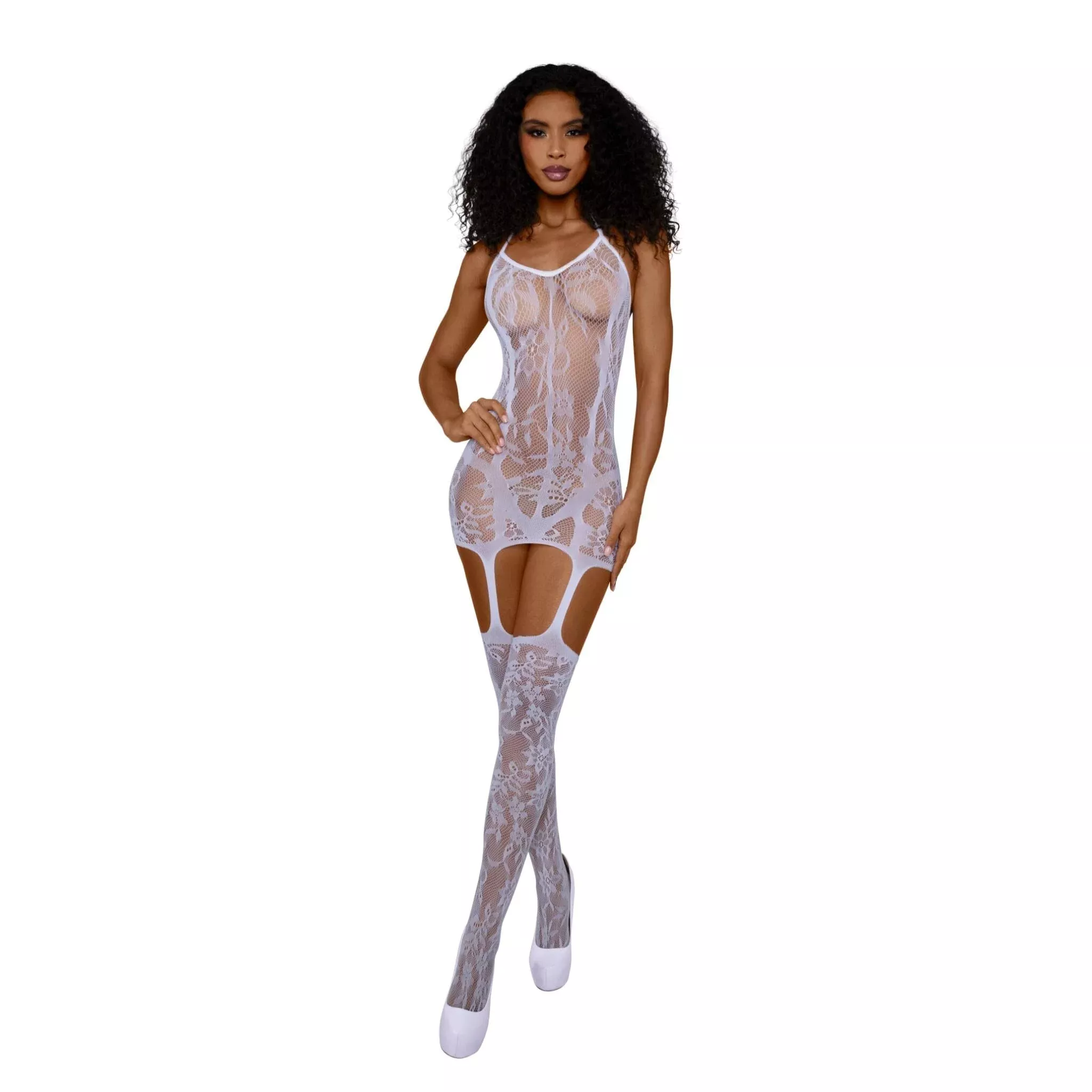 Dreamgirl Trinidad Gartered Bodystocking