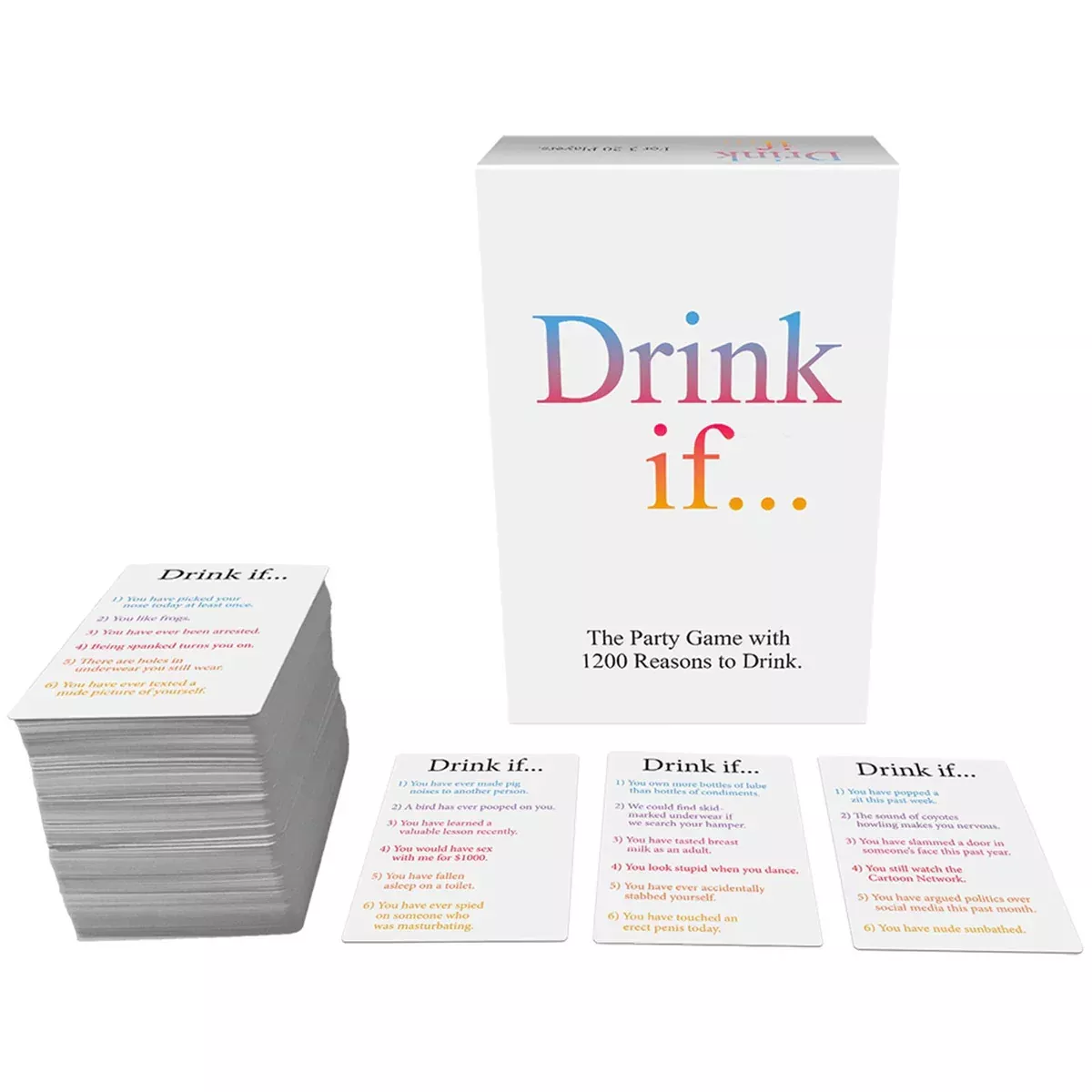 Drink if... Multiplayer Drinking Game English