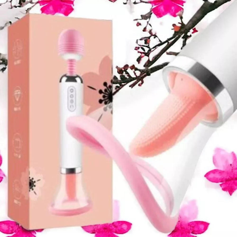 Dual Suction Tongue Vibrator — 12 Modes