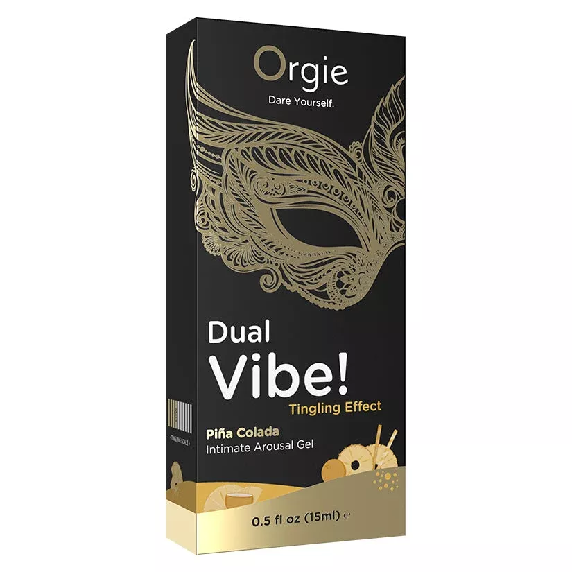 Dual Vibe Gin and Tonic Lemon Kissable Liquid Vibrator 15ml