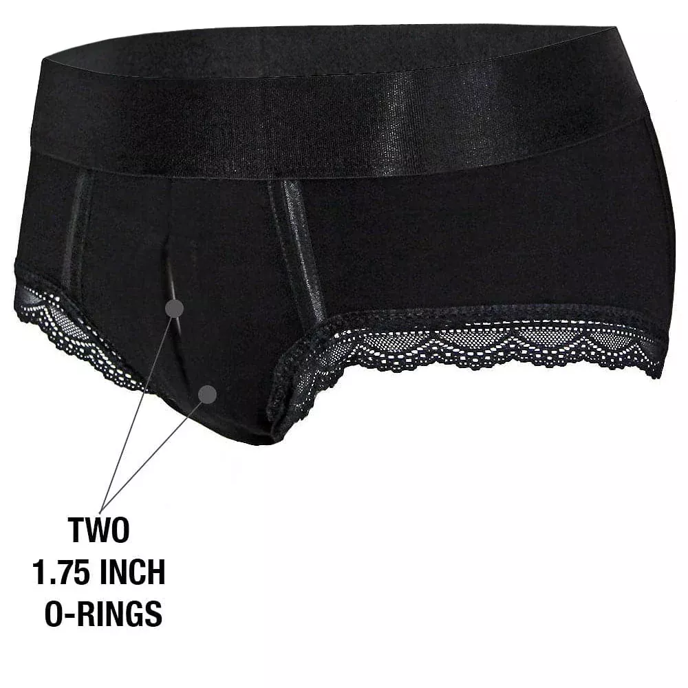 Duo Panty+ Harness - Black