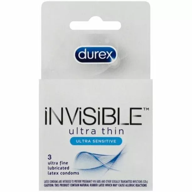 Durex Invisible 3pk