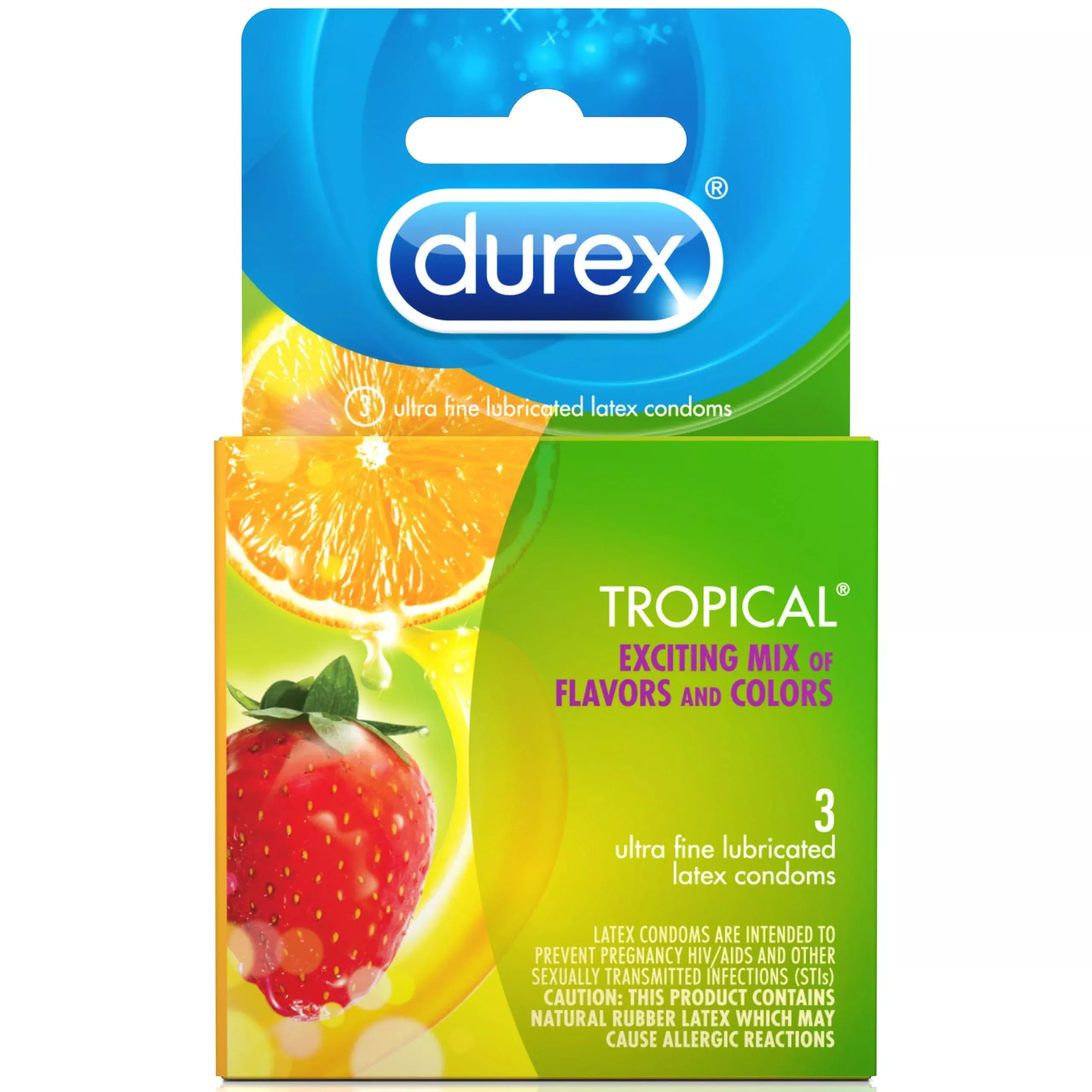 Durex Tropical Flavors 3pk
