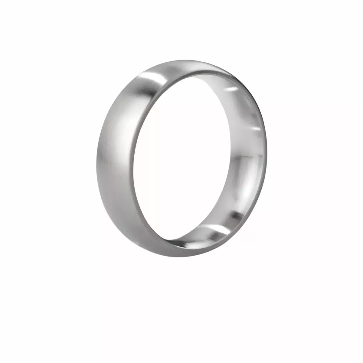 the Earl - round Cock Ring, brushed