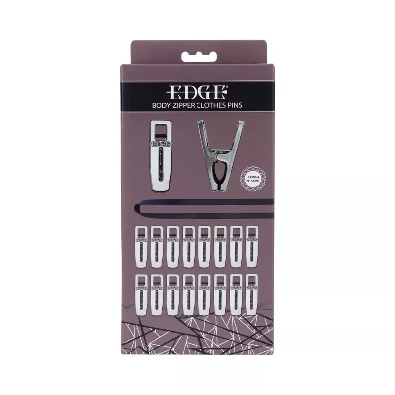 Edge Body Zipper Clothes Pins – Adjustable Sensory Sensation Set