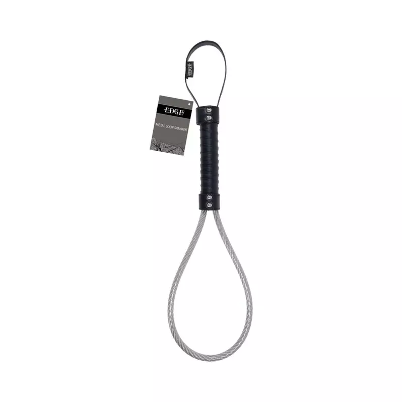Edge Metal Loop Spanker – Stinging Impact & Secure Control