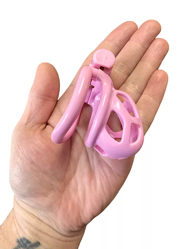 Electric Novelties Small Pink Chastity Cage