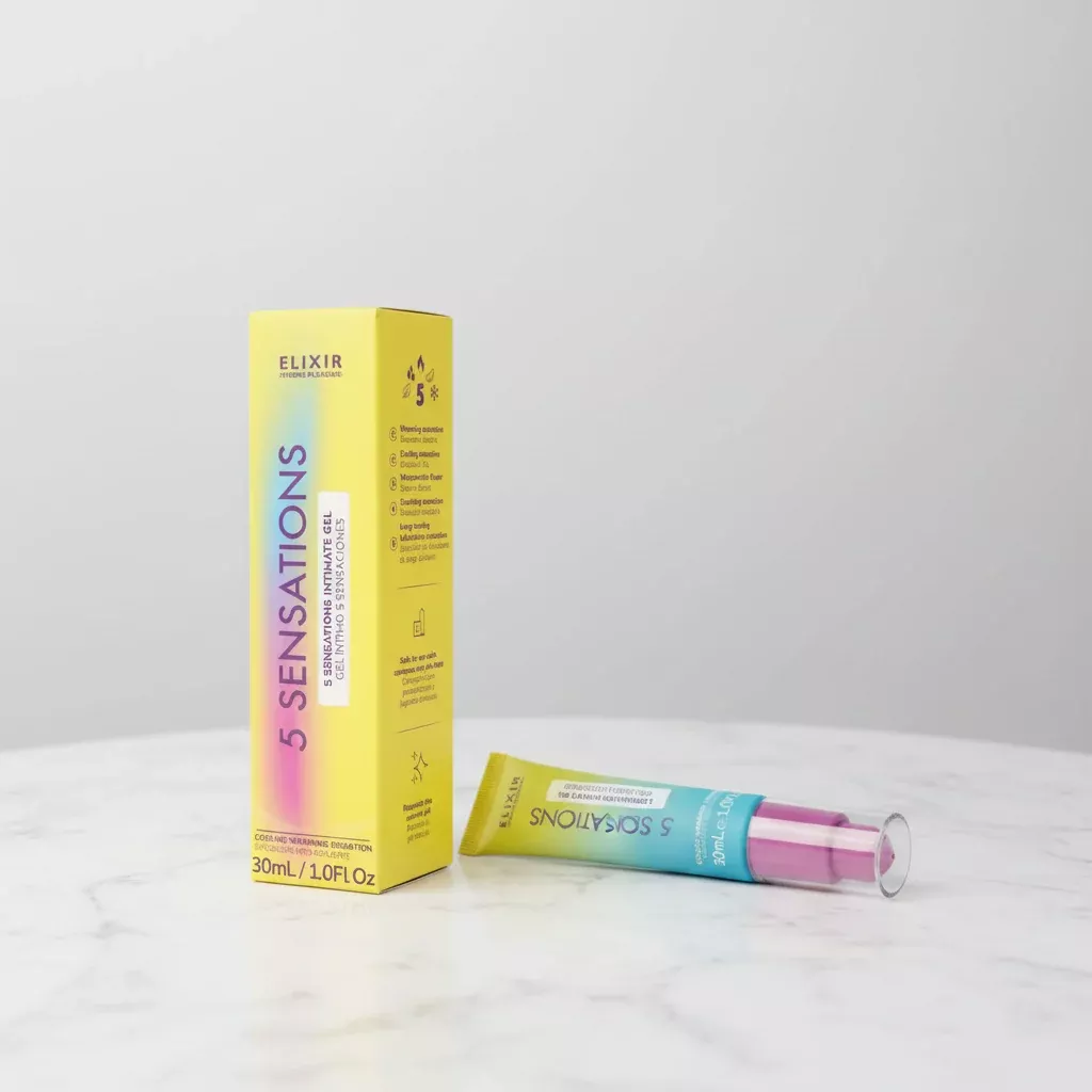 Elixir 5 Sensations Lubricant 30ml | 1 Fl Oz