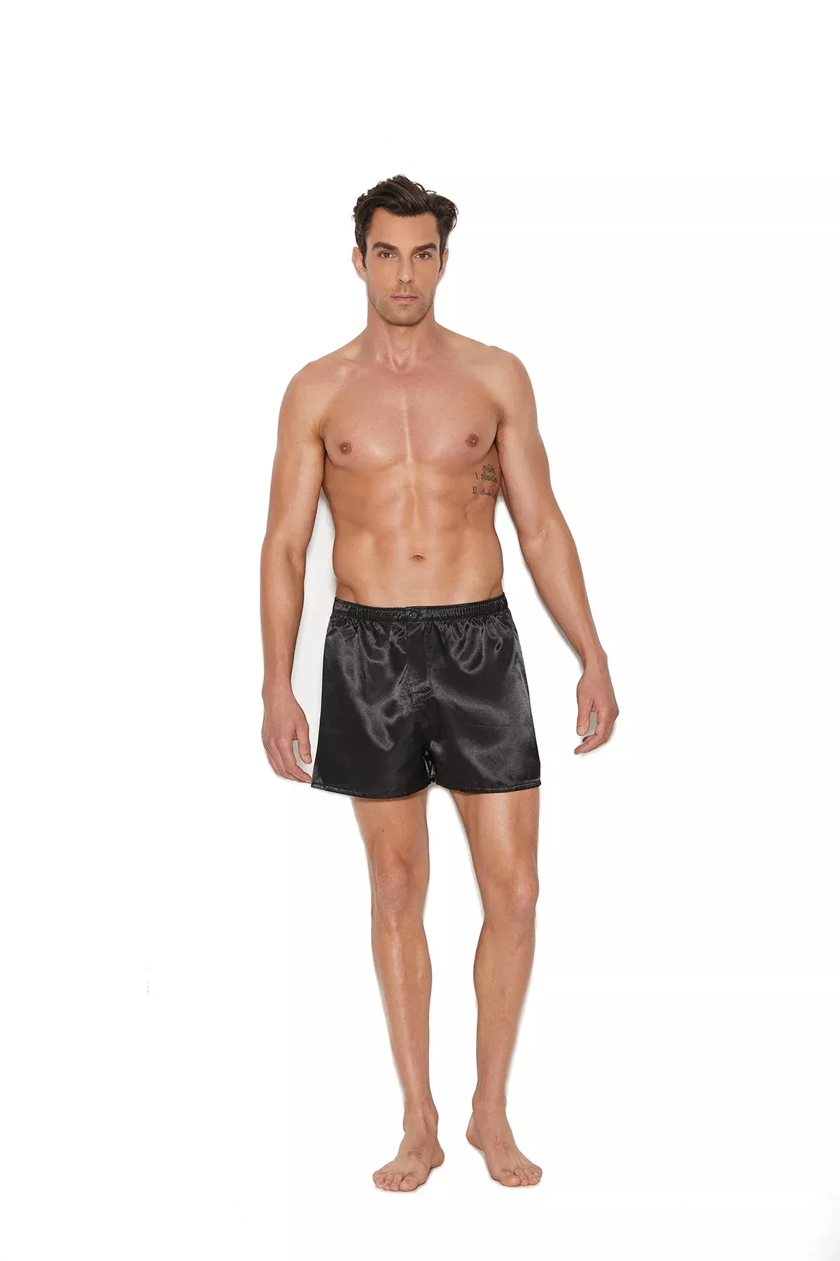 EM-2401 – Charmeuse satin unisex boxer short.