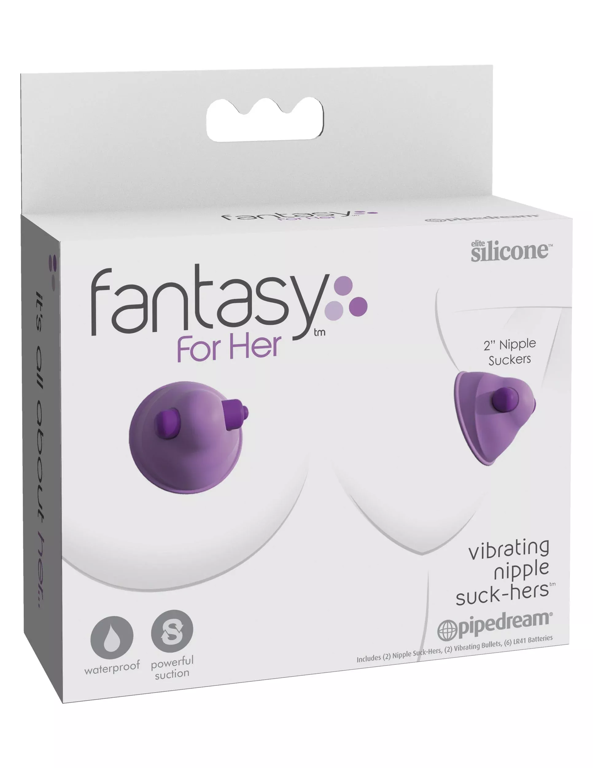 Fantasy For Her - Vibrating Nipple Suck-Hers