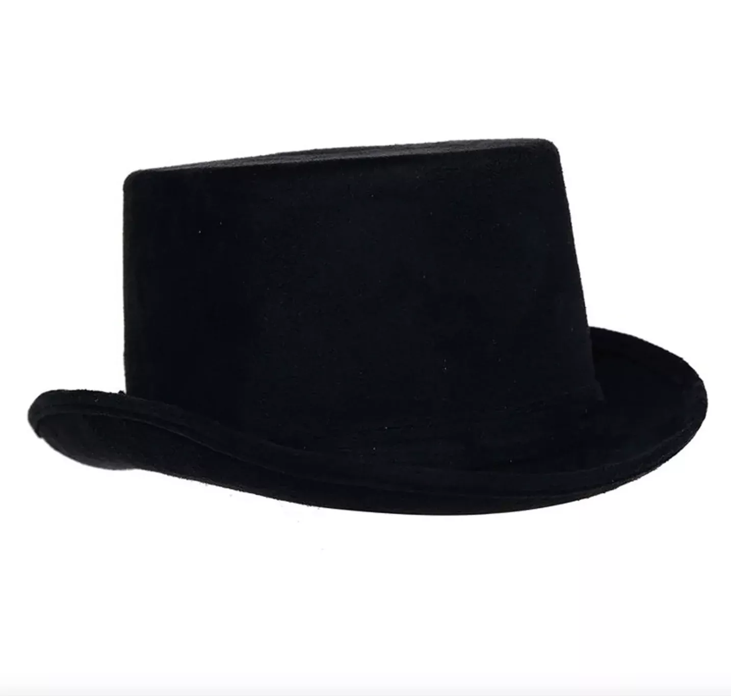 Faux Suede Adult Top Hat