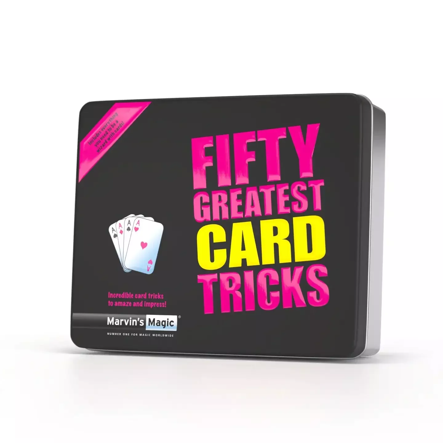Fifty Greatest Card Tricks Gift Tin