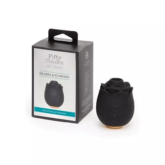 Fifty Shades of Grey Hearts & Flowers Rose Vibrator