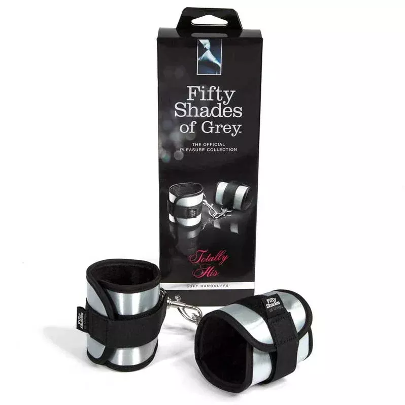 Fifty Shades of Grey Totally His Soft Velcro Handcuffs
