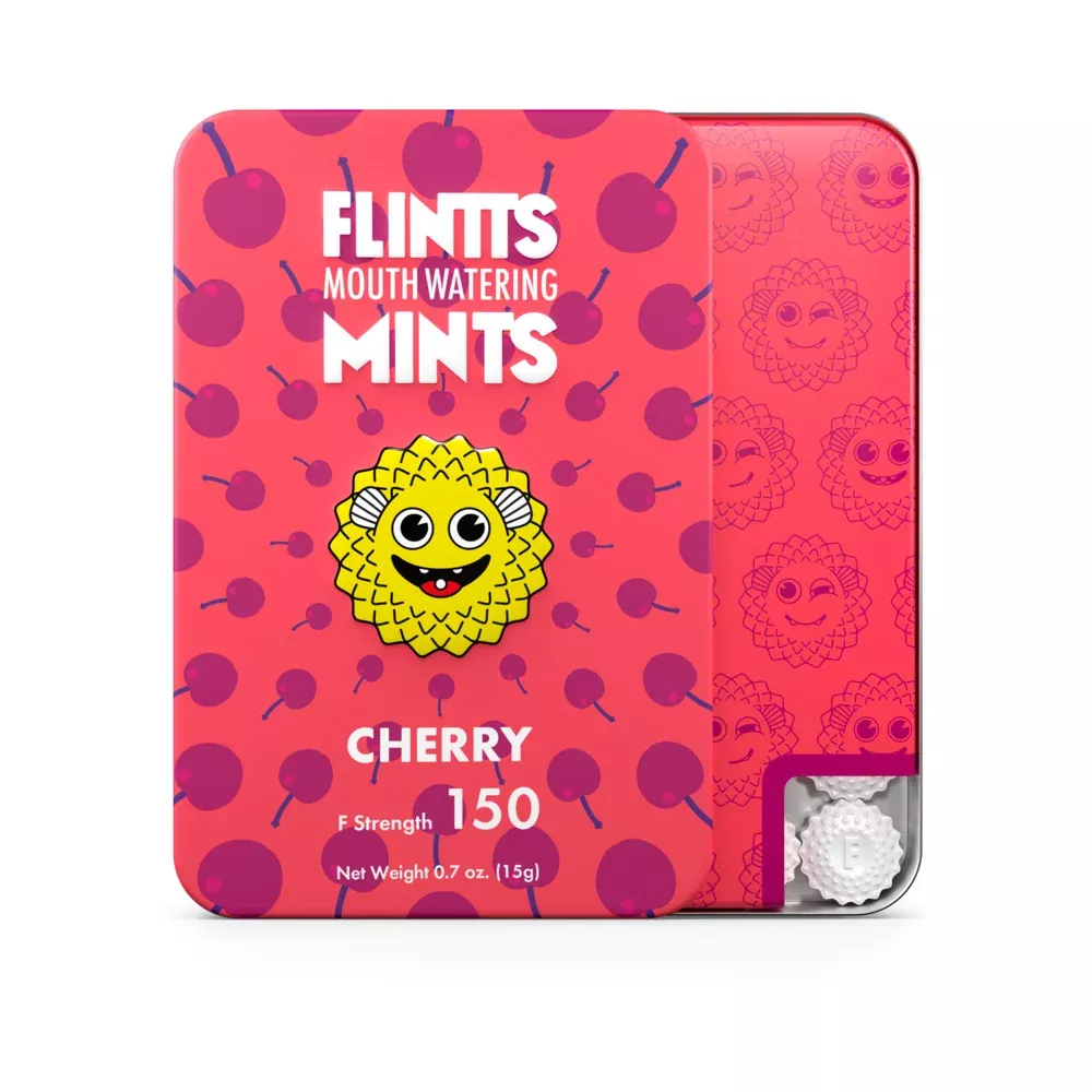 Flintts Mouthwatering Mints Cherry F Strength 150