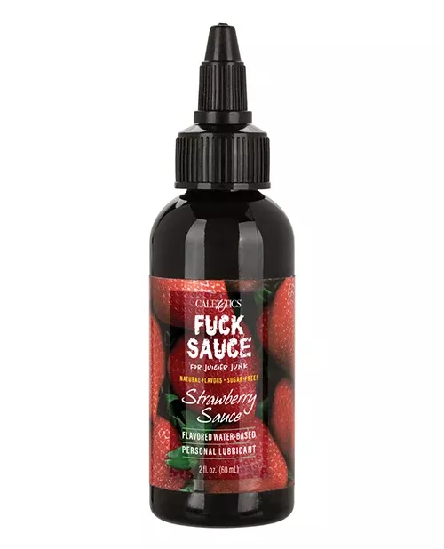 Fuck Sauce Flavored Lube - 2 oz Strawberry