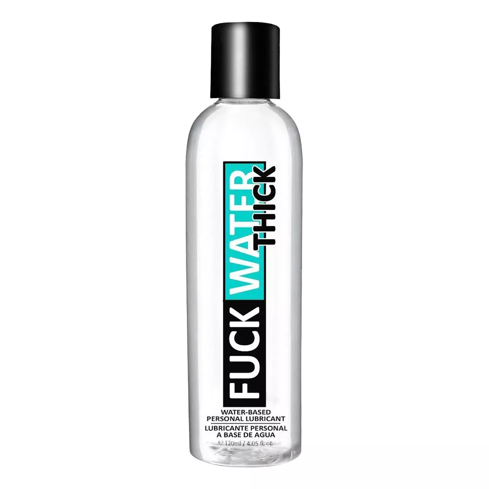 Fuck Water Thick Clear Water-Based Lubricant 4 oz.