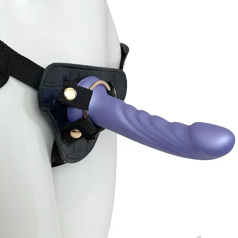 Fun & Love Strap On Kit - Harness and Tease Silicone Dildo Set