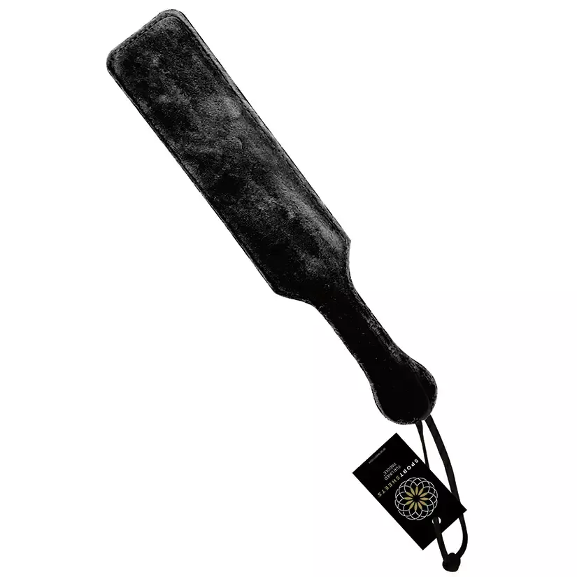 Fur Lined Leather Paddle