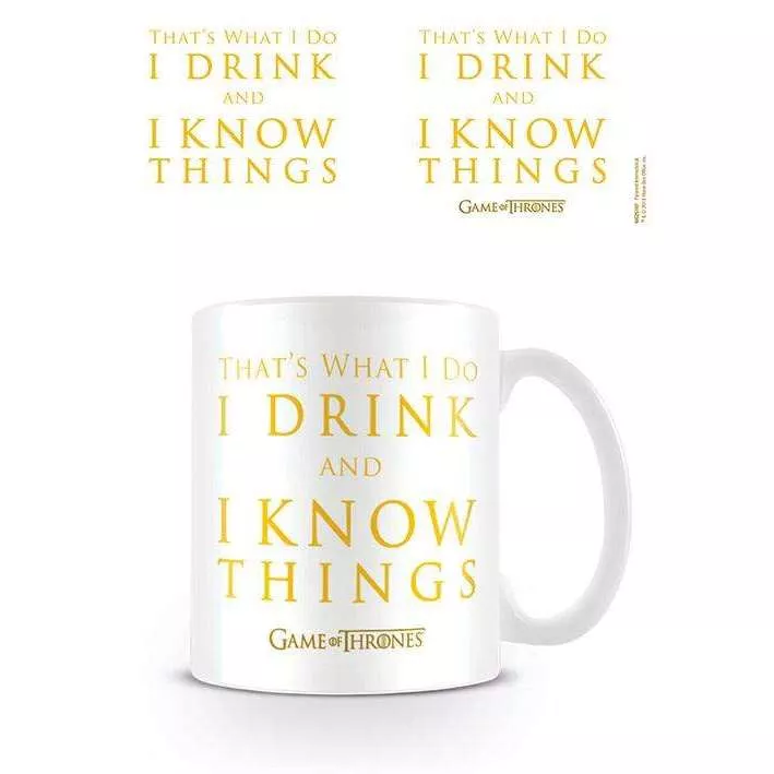 Game of Thrones I Drink & I Know Things Coffee Mug