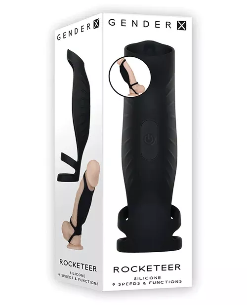 Gender X Rocketeer Cock Sheath - Black