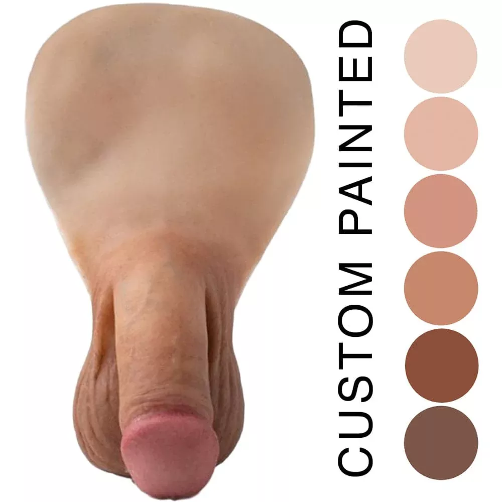 Gerald - Flaccid Packer 02 - Custom Painted Silicone