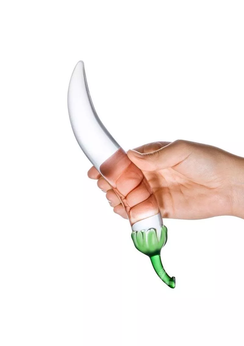 Gläs Chili Pepper Glass Dildo