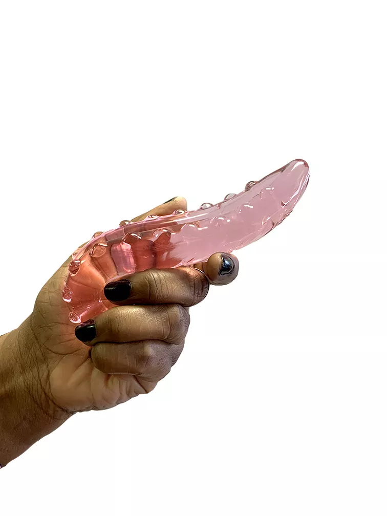 Gläs Lick It Glass Dildo