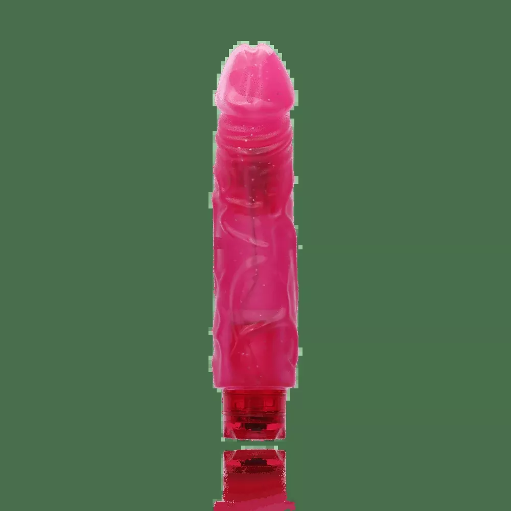 Glitter Gelle 10-Function Hunk - Pink