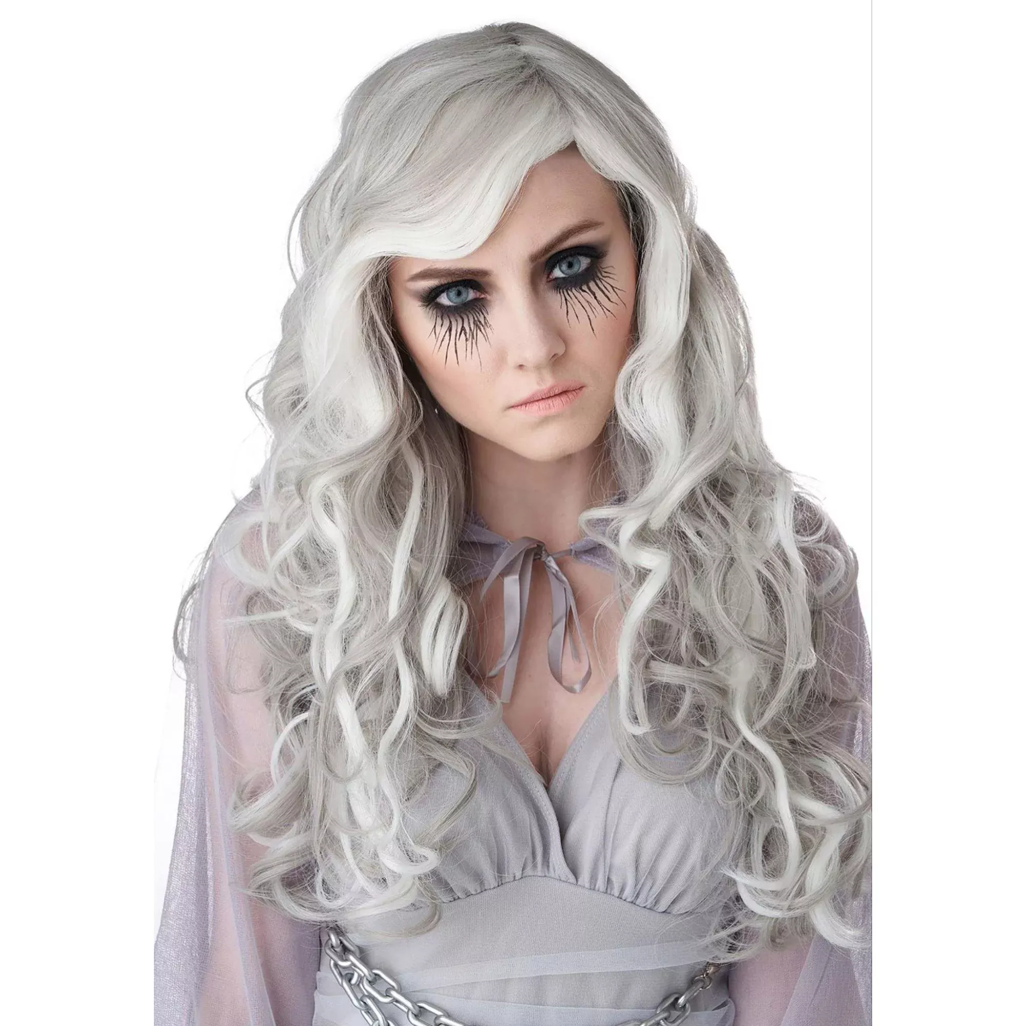 Glow In The Dark Ghost Wig