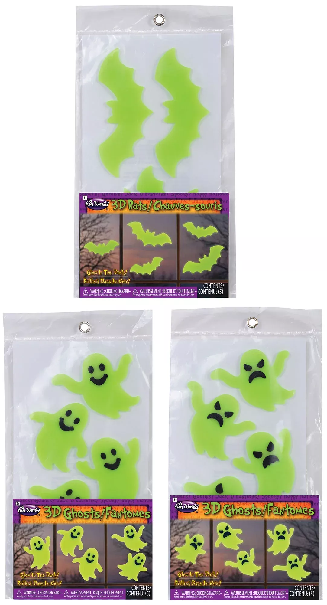Glow In The Dark Window Cling