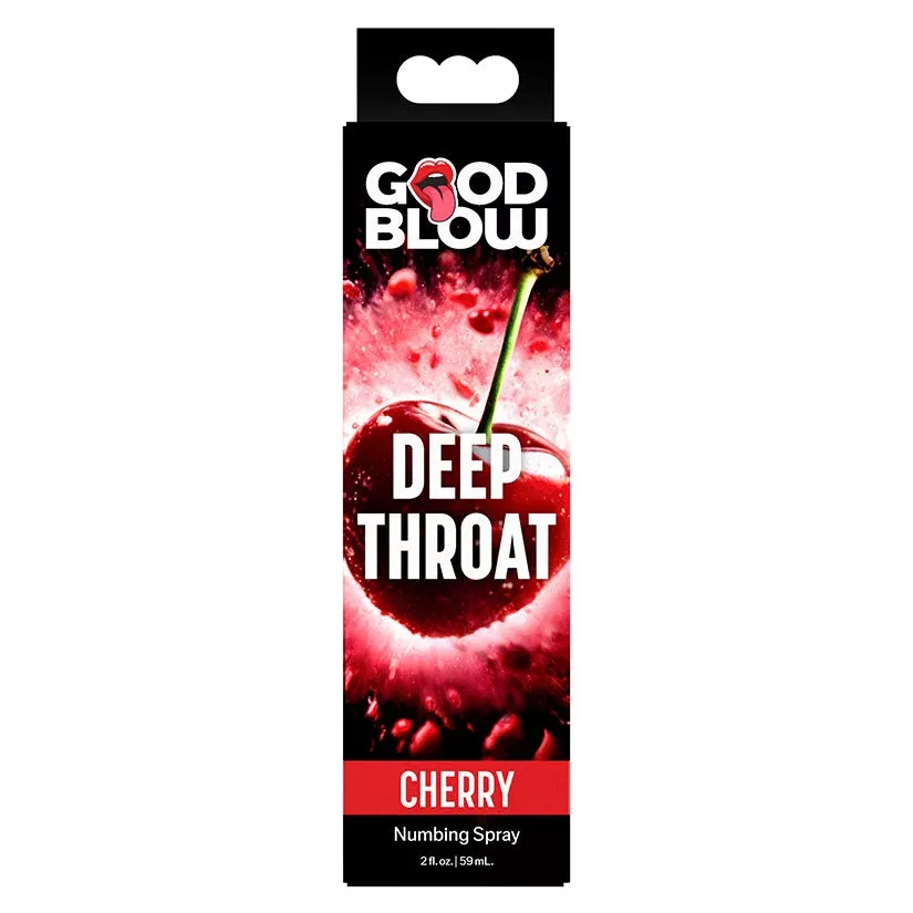 Good Blow Deep Throat Spray Cherry 1 oz.