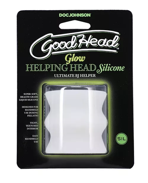 Goodhead Silicone Glow Helping Head Mini Stroker