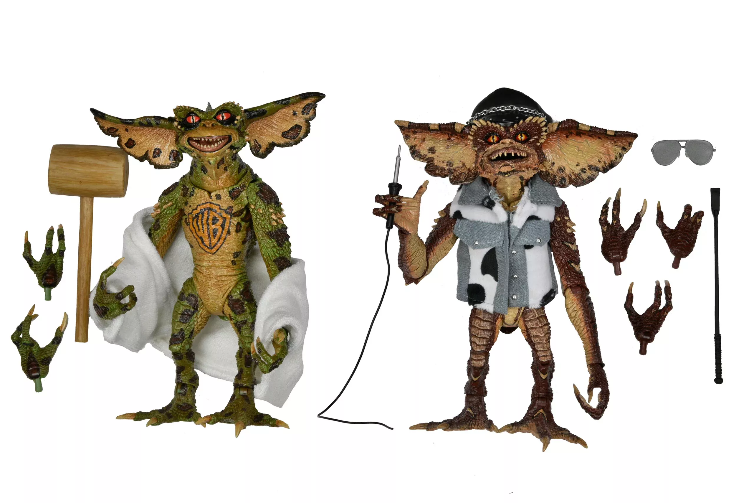 Gremlins 2: The New Batch 7" Tattoo Gremlins Collectible Action Figures Set