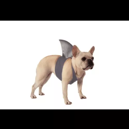 Grey Shark Fin Pet Harness