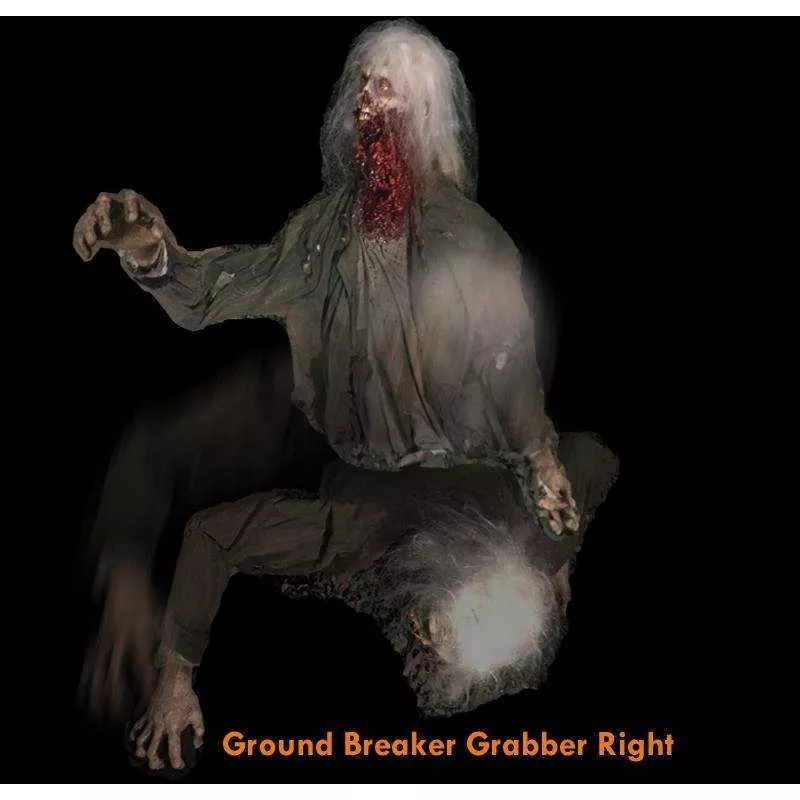 Ground Breaker Zombie Right Arm Grabber Animated Prop