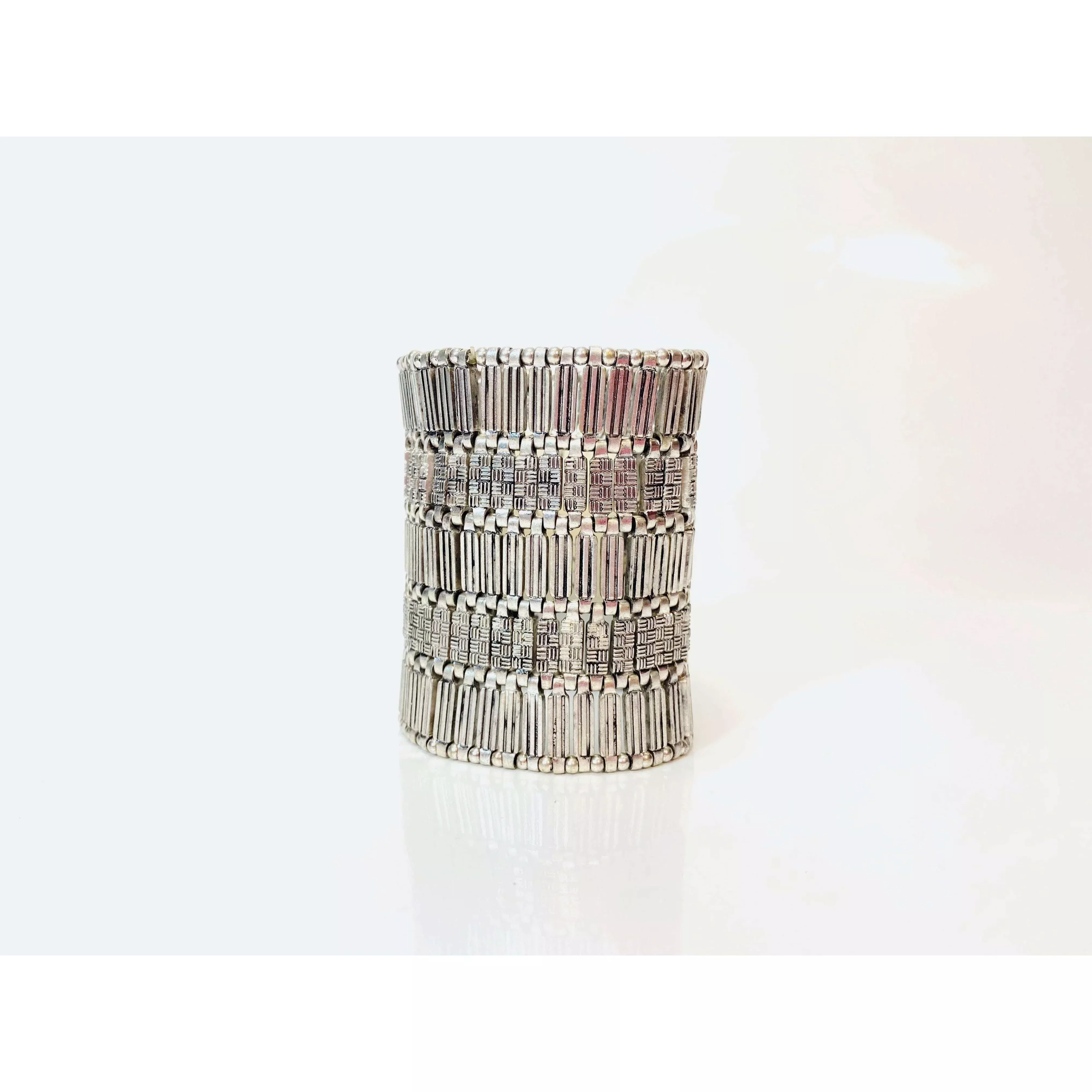 Gun Metal Tribal Bracelet