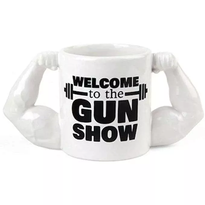 Gun Show Muscles Coffee Mug