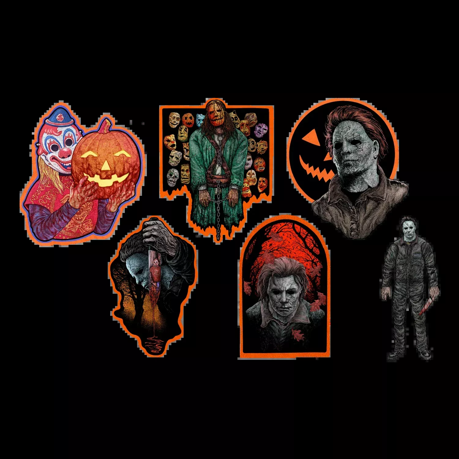 Halloween (2007) Wall Decor Cutouts